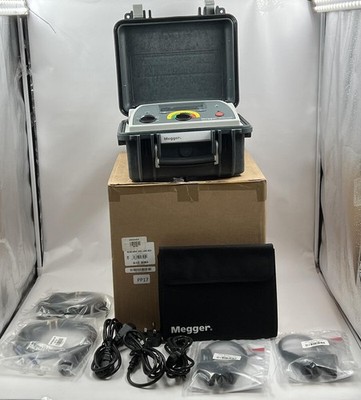 MEGGER DLRO10HD DIGITAL DIGI LOW RESISTANCE OHMETER 10A DLRO-10HD W/DH4-C 4WXR6
