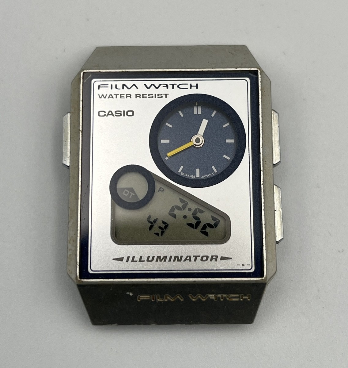 CASIO Film Watch PELA FS-03 FS-05 Set Vintage Ana-Digi Quartz No