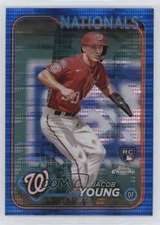 2024 Topps Chrome Blue Sonar Refractor /125 Jacob Young #264 Rookie RC