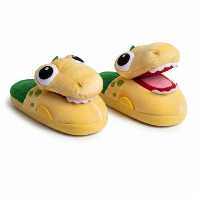 Dino Pop-Up Pals   Animated Dinosaur Slippers for Kids