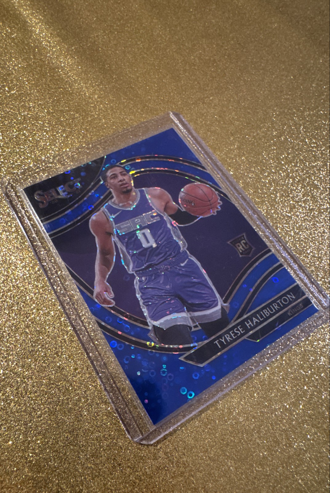 2020-21 Select - Courtside Tyrese Haliburton #289 Blue Disco Prizm 09/25 (RC)