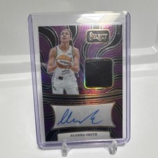 Panini 2025 WNBA Select Alanna Smith Prizm Auto Mem AM-AS PURPLE 22/99🔥