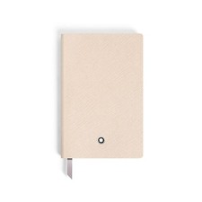 MONTBLANC Notebook / Notizbuch klein, lined / liniert, beige, 134729, NEU