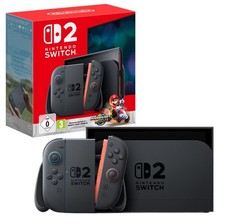 Nintendo Switch 2 Konsole Schwarz + Videospie...