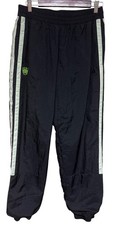 Adidas Donovan Mitchell Basketball Pants Black Green Kid's Large 28 Waist Active