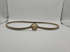 Vintage Lion Head Omega Coil Belt