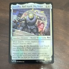 TMNT Jennika Bad Apple Big Sister Legendary Creature White MTG Card #004 Wizard…