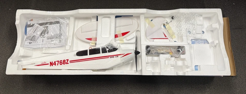 New Hobby Zone Super Cub S RC Remote Control Electric Trainer Parts Airplane - Image 3 of 4