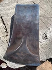 Vintage Collins Beveled 3-1/2LB Splitting Axe Head Made In USA Good Condition