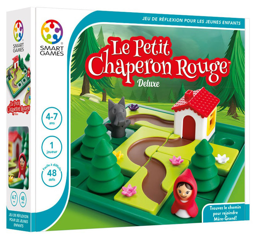 Le Petit Chaperon Rouge Smart Games avec 48 défis de logique spatiale