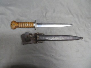 WWI WWII DUTCH MODEL 1917 STORMDOLK FIGHTING KNIFE NICE SCARCE