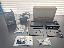 Smraza Raspberry Pi 3 Model B Case with Fan, Aluminum Heatsinks, Power Supply