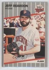 1989 Fleer Jeff Reardon #125 fm0