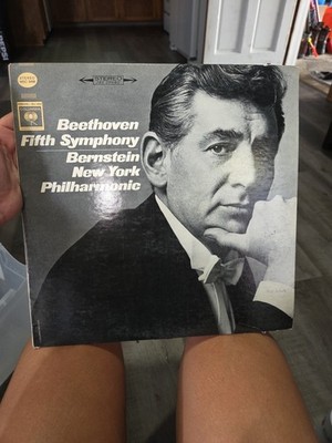 Leonard Bernstein - Beethoven: Fifth Symphony Vinyl LP - Columbia Stereo