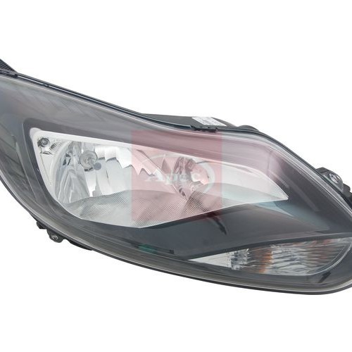 For FORD FOCUS III 2010 to 2020 HEAD LAMP BLACK RHD W/COVER LH ELEC W/MOTOR ALH2