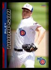 Riley Thompson 2023 Choice Iowa Cubs #25 Iowa Cubs