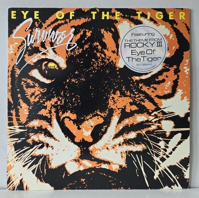 Survivor   Eye Of The Tiger - UK 1982 LP Album Vinyl Record - VG/VG