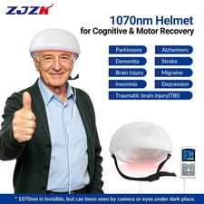 1070nm Photobiomodulation Helmet Physical Therapy Neurofeedback for Brain Health