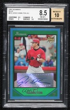 2007 Bowman Blue /500 Josh Hamilton #233 BGS 8.5 Auto 1dz0