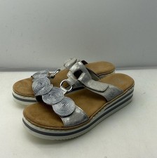 Rieker gr 39 Damen Sandalen Sandaletten Pantoletten Sehr Gut S80