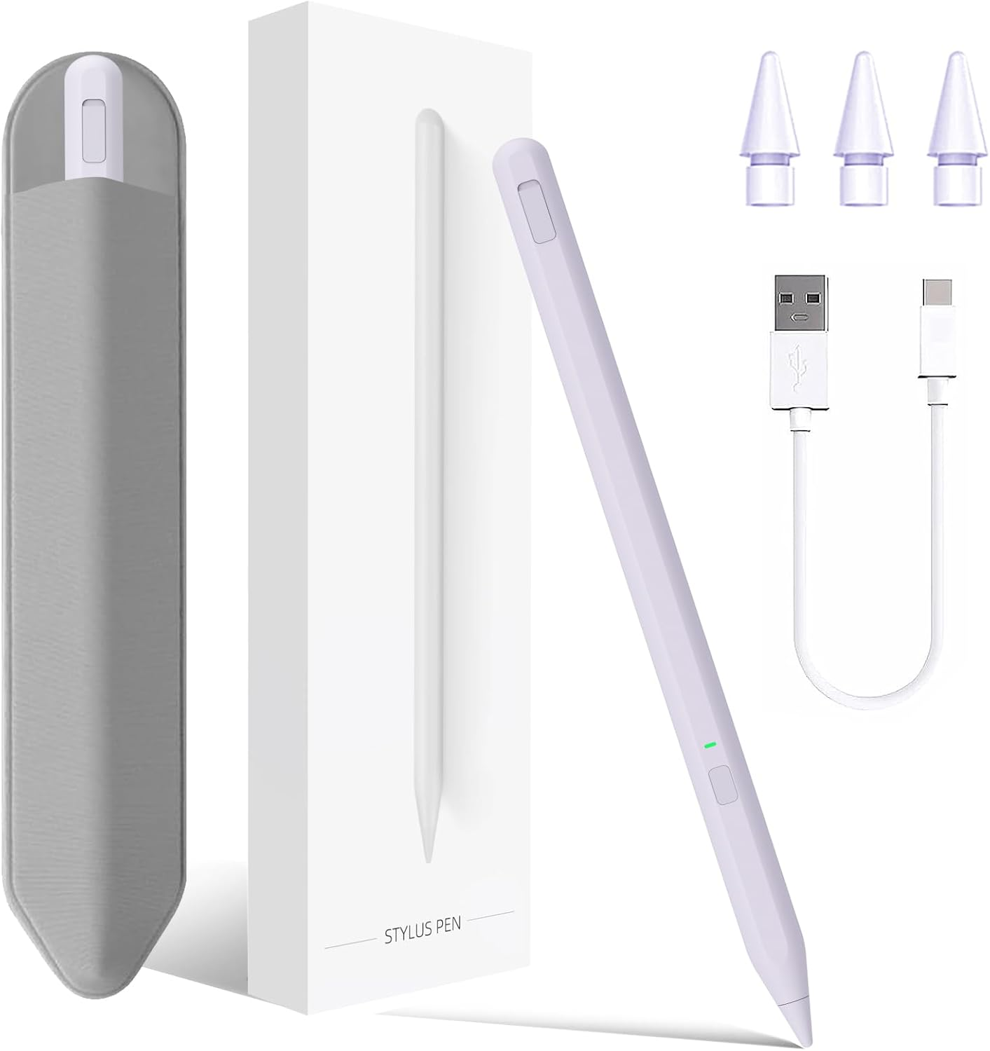 Stylus Pen for Ipad 11Th&10Th Generation, Pen with Pencil Holder,Palm Rejection,