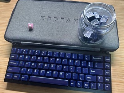 Tofu65 2.0 Case Cerakey Keycaps Durock White Lotus Switches Custom Mechanical