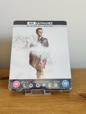 Looper (2012) 4K UHD Blu-Ray Zavvi Exclusive Steelbook OOP