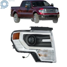 Electroplated For Ford F150 2013-2014 D3s Hid Kit Type Projector Headlight Right