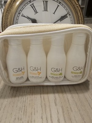 G&H Nourish + & Refresh + Body Wash & Body Lotion Set  - 60ML EACH - A M W A Y 