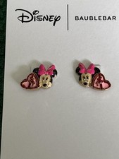 Baublebar Disney Valentine Earrings Minnie Mouse with Candy Box Post NEW