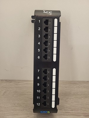 ICC CAT6 12 Port Patch Panel 
