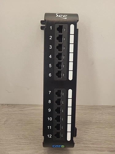 ICC CAT6 12 Port Patch Panel 