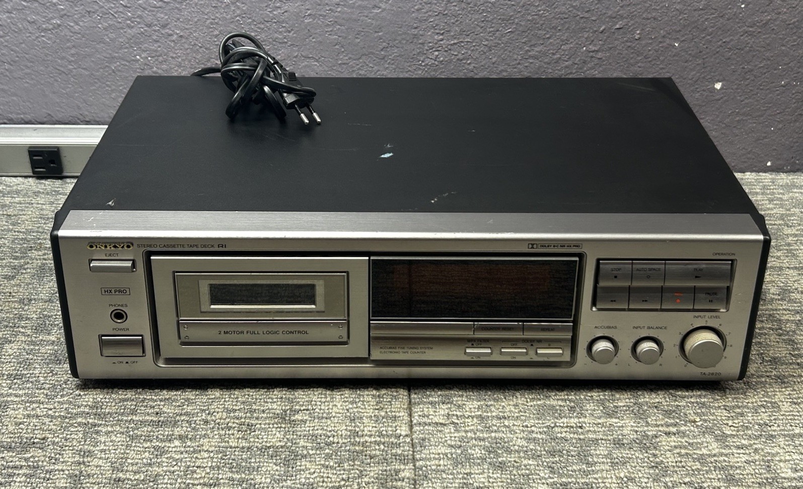 Onkyo TA-2820 2 head vintage cassette deck 38501 | eBay