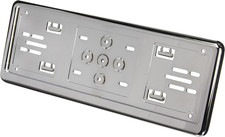 19925 Portatarga Anteriore in ABS, Cromato