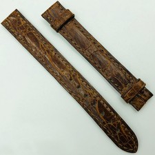 Cartier 13mm Light Brown Leather Strap for Buckle 8A03OCCM