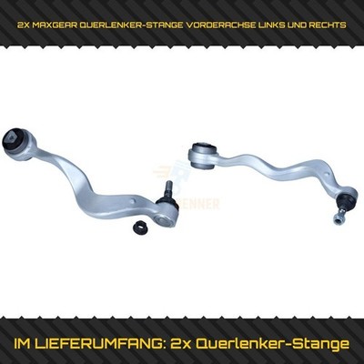 2X MAXGEAR STANGE/STREBE, RADAUFHÄNGUNG VORDERACHSE LINKS + RECHTS FÜR BMW