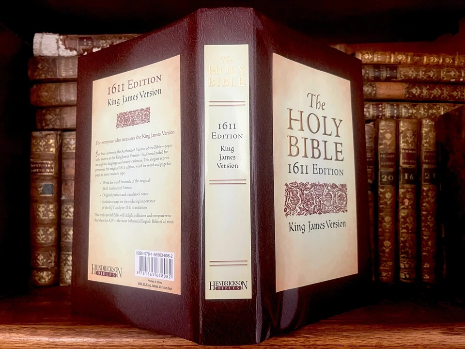 1611 King James Bible 1st Edition Foto 2 de 4