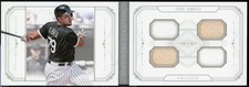 2015 Panini National Treasures Stars Booklet Materials Quads #10 Jose Abreu /25