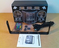 Party Lights 5-in-1 Laser Strobe Projection Light DMX and sound Control w/remote