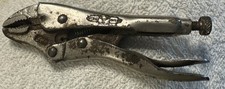 4” Petersen Vise Grip 4WR Locking Pliers Dewitt USA vtg tool Dewitt Ne