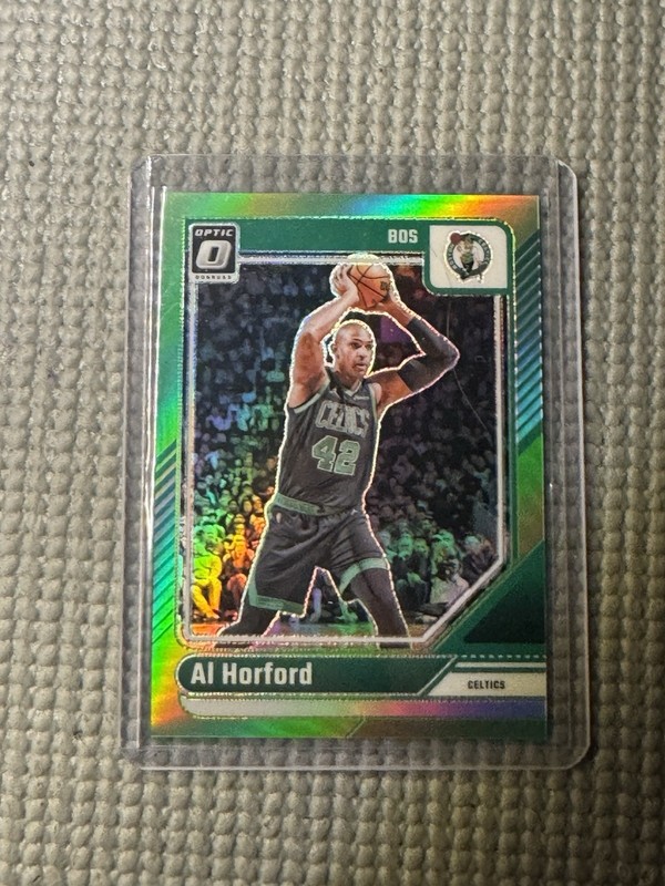 2024-25 Panini Donruss Optic Al Horford #61 Lime Green Prizm /149 Color Match