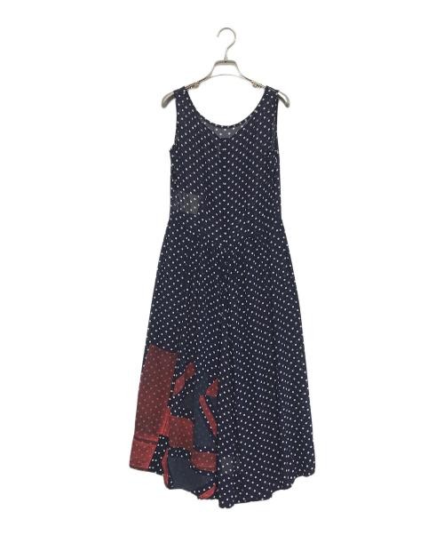 COMME des GARCONS Dot Pattern Sheer Sleeveless Dr… - image 2