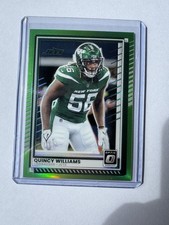 2025 Panini Optic Hobby Preferred Quincy Williams Neon Green /199