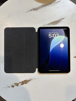 Apple iPad Mini 6th Gen 64GB, Space Gray, MK7M3LL/A, WiFi