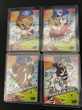 2025 Topps Chrome VeeFriends Manga Speckle Lot (4) MSS-27,MSS-42,MSS-71,MSS-31