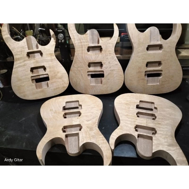 Guitar Body Ibanez RG Series - Unfinished- Mahogany wood Guitar Body ...