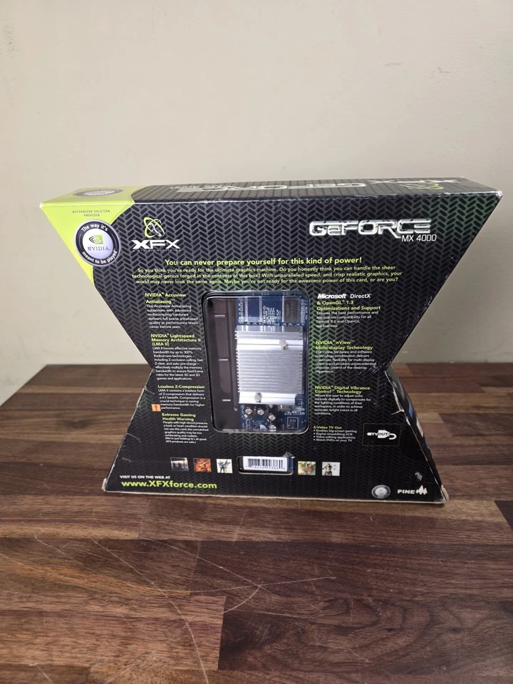 Nvidia GeForce GF MX4000 64MB Graphics Card DDR TV PCI- New Sealed  - Image 4 of 4