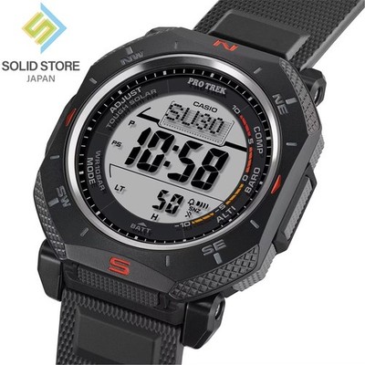 CASIO PRO TREK PRG-69-1JF Climber Line Solar Duplex LCD Digital Watch Black