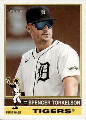 2025 Topps Heritage #81 Spencer Torkelson Red