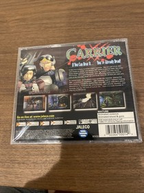 Carrier (Sega Dreamcast, 2000) New/Sealed Crack To Case
